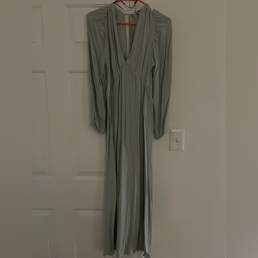 Mint green H&M maxi dress